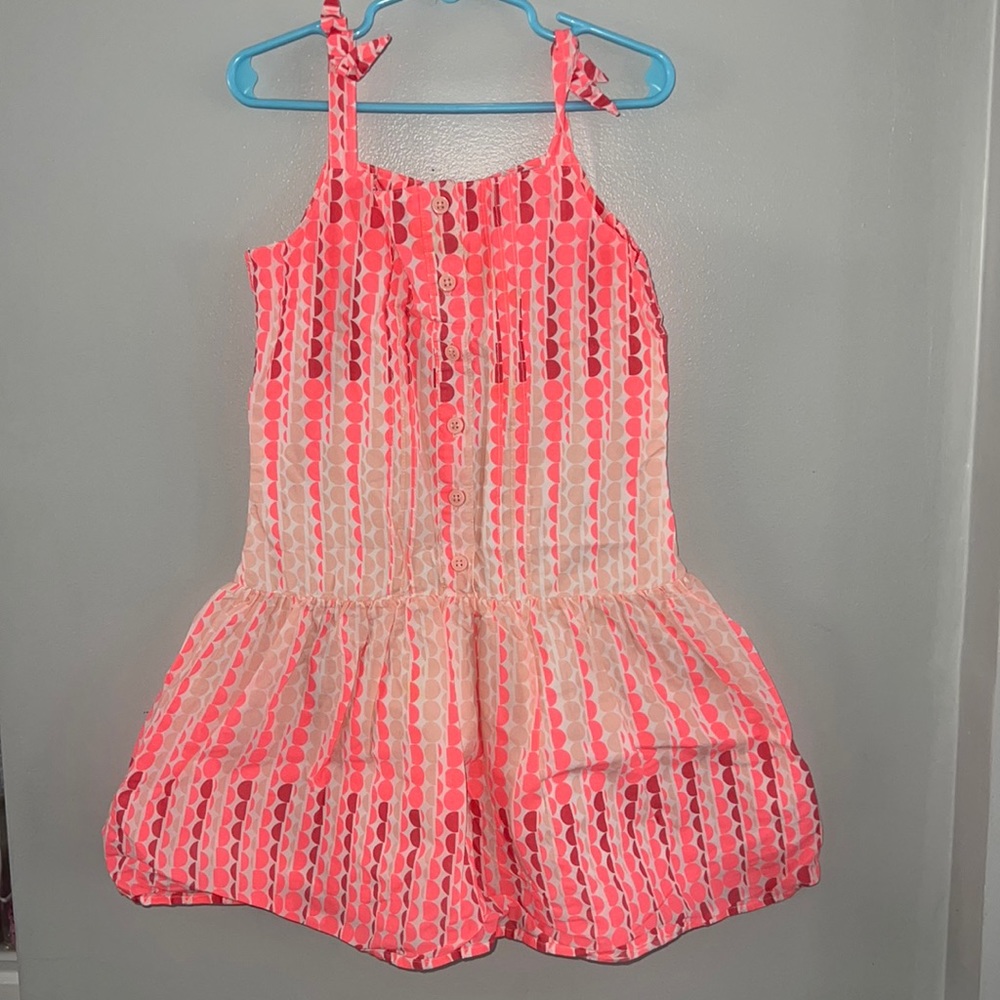 Gymboree Spring/Summer Dress, Hot Pink Polka Dot Size 7